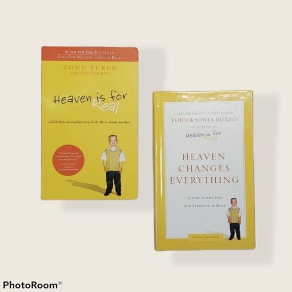 "HEAVEN IS FOR REAL" & "HEAVEN CHANGES EVERYTHING" - Picture 1 of 7